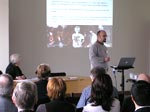 photo of presentation at Design Dialgogues symposium