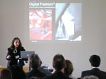 photo of presentation at Design Dialgogues symposium